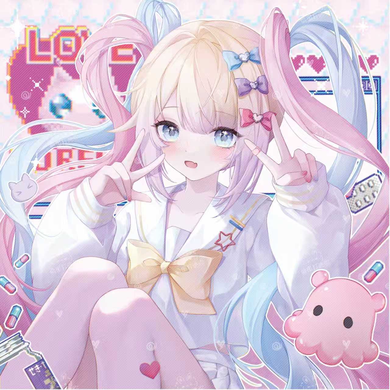 重度依赖超天酱吧唧立牌挂件