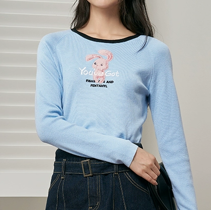 jessyline专柜正品/杰西莱杰茜莱2023秋针织衫330204942-599