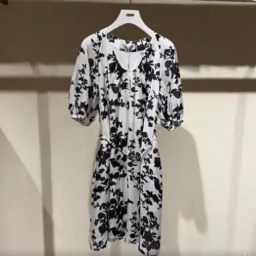 jsister/JS专柜正品国内代购商场同款2025夏款连衣裙S524211186图片