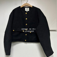 Jsister 2024秋款专柜正品新款百搭外套S433107123-999