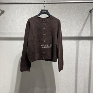 专柜正品jessyline2025杰西莱冬季新款毛衫针织开衫542204112-599