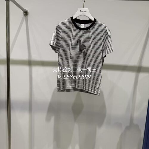 Jessy·Line杰西莱2026秋款国内专柜正品短袖上衣631201390-269