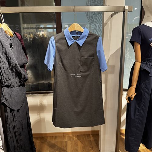 Jsister 2025秋季新款国内专柜正品连衣裙女S531111275-799