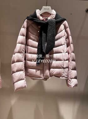 专柜jessyline杰西莱2025秋季新款羽绒服641108024-80-1690