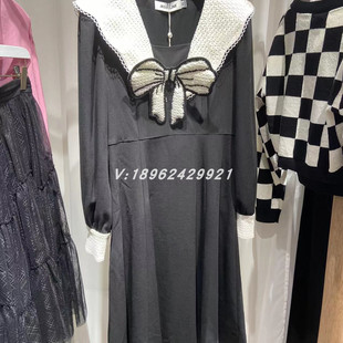 Jessy line杰茜莱正品2023春季显瘦百搭连衣裙312111073-1090特价