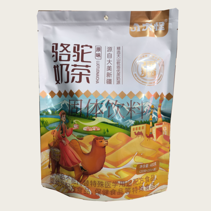 新疆八大怪骆驼老奶茶冲泡400g/袋独立小包装