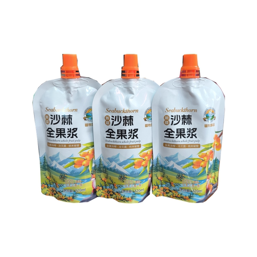 疆牧醇品新疆沙棘全果将120ml沙棘果浆携带方便