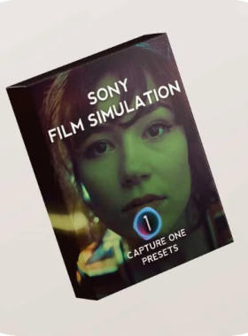 飞思Capture One复古电影索尼模拟胶片100多个预设SonyFilm