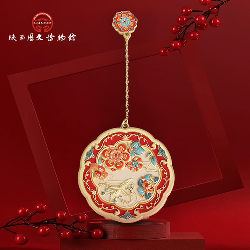 陕西历史博物馆手持化妆镜