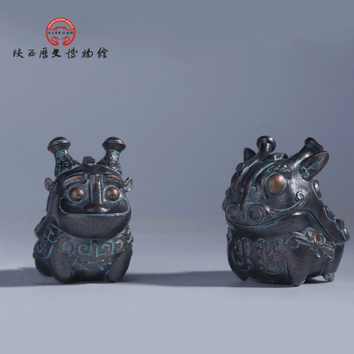 陕历博52toys盲盒超活化文创国风