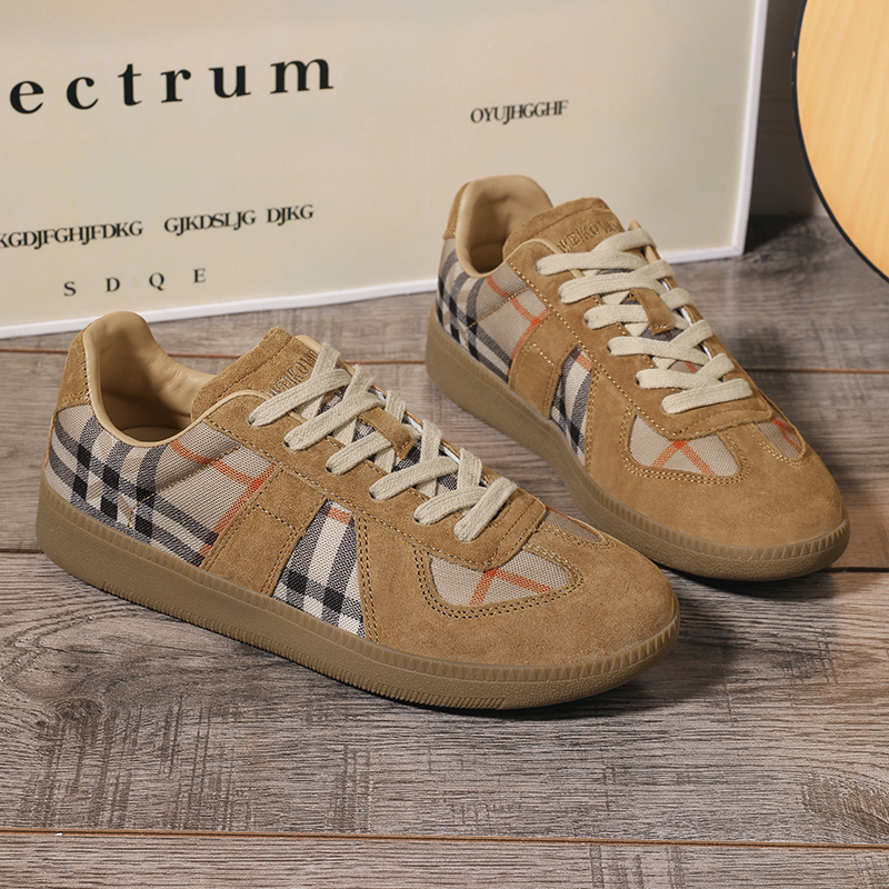 春夏新款德训鞋男女平底休闲板鞋