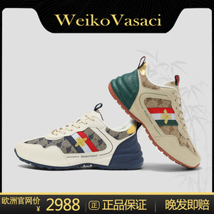 英国维客瓦萨奇冬季新款复古老爹鞋情侣款拼色轻便百搭休闲运动鞋