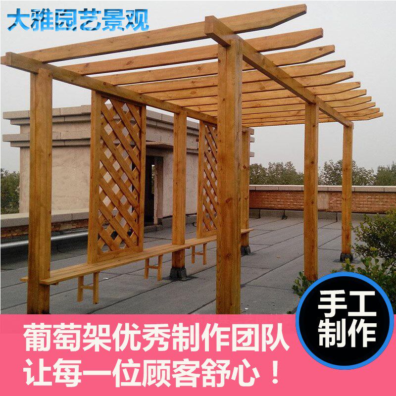 Vine Anticorrosive wood Carbonized wood courtyard Vine outdoors Gallery grid Canopy Gallery planes Climbing frame Flower trellisin the Basic building materials , Wooden , Wood preservative  category - from Buy2taobao.com to provide professional Taobao agent buy service