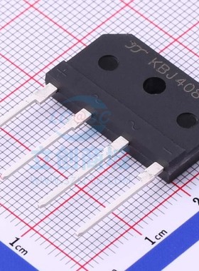 【昌胜电子】KBJ408 KBJ408G 整流桥堆 4A 800V 液晶全桥扁桥