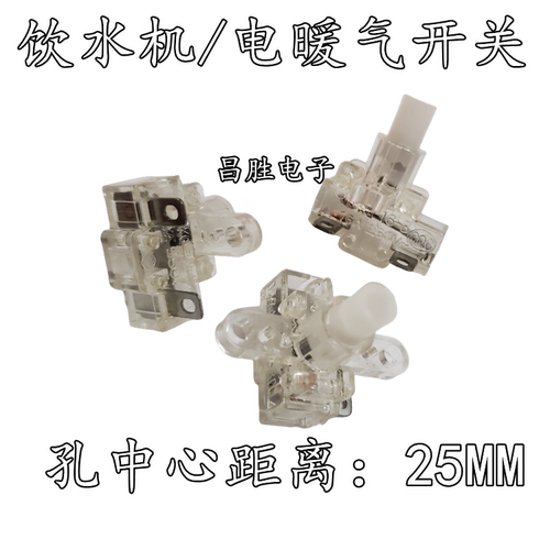 插排10A250V一闭一开开关按键