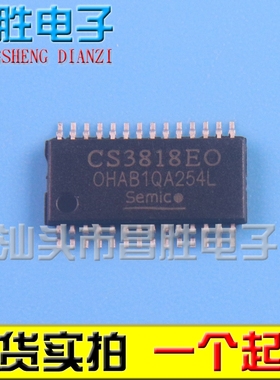 全新原装 CS3818E0 CS3818EO 电源芯片 HTSSOP-28 贴片