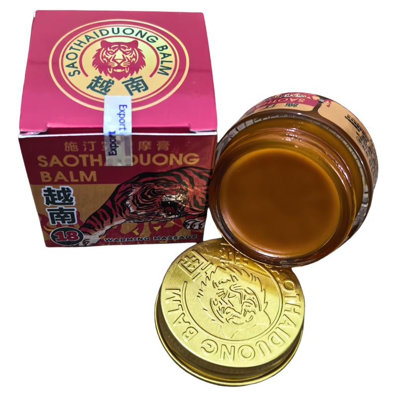 越南正品红星太阳膏20克老虎膏 金老虎油摩舒缓疲劳颈肩僵硬肌肉