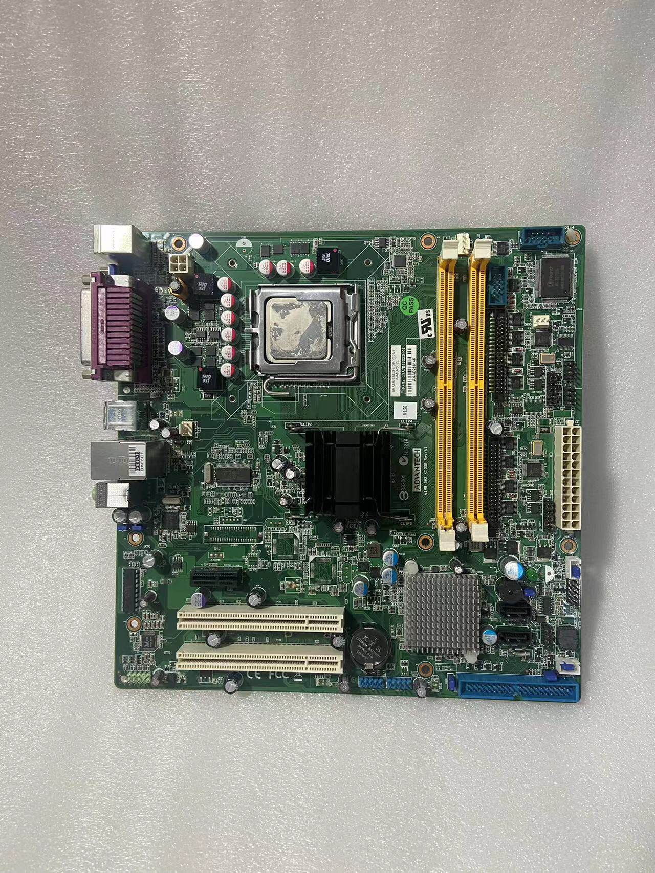 拍前询价:全新原装研华aimb-562 kiosk rev: a1工控机主板 带挡