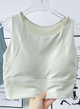 运动内衣女跑步健身收副乳文胸专业一体式背心防震聚拢文胸防震ba