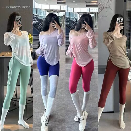 普拉提专业健身长袖秋冬款瑜伽服