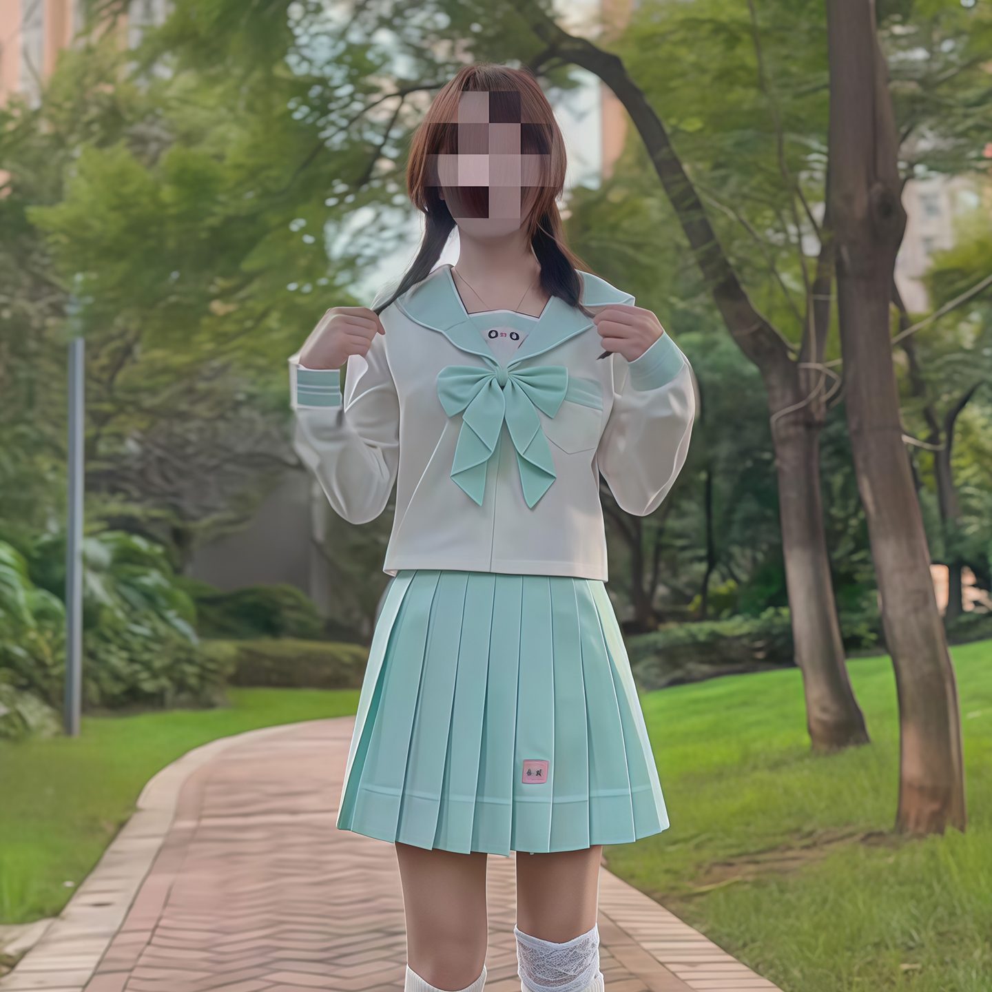 日系学院风女jk制服原创甜栗鼠jk
