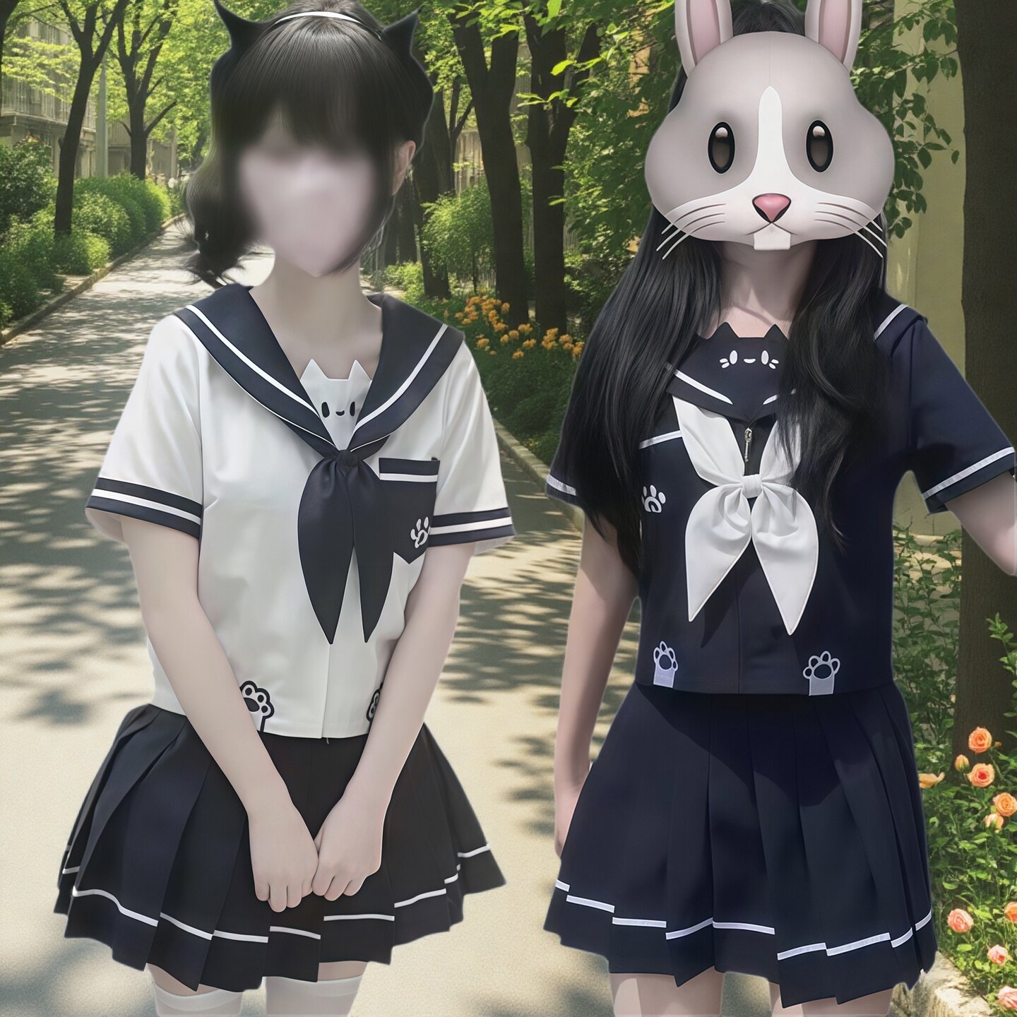 喵符音jk制服女款日系学院风