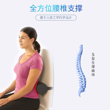 腰部护腰枕改善腰椎酸靠垫1