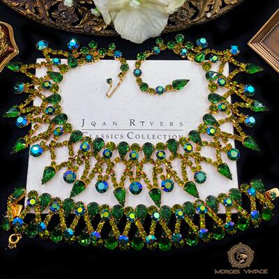 JULIANA青蕨绿奥地利水晶套装