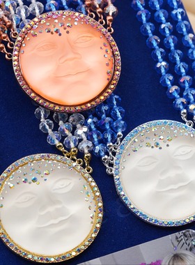 KirksFolly月亮浮雕项链