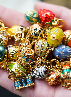 joanrivers彩蛋胸针项链多用款