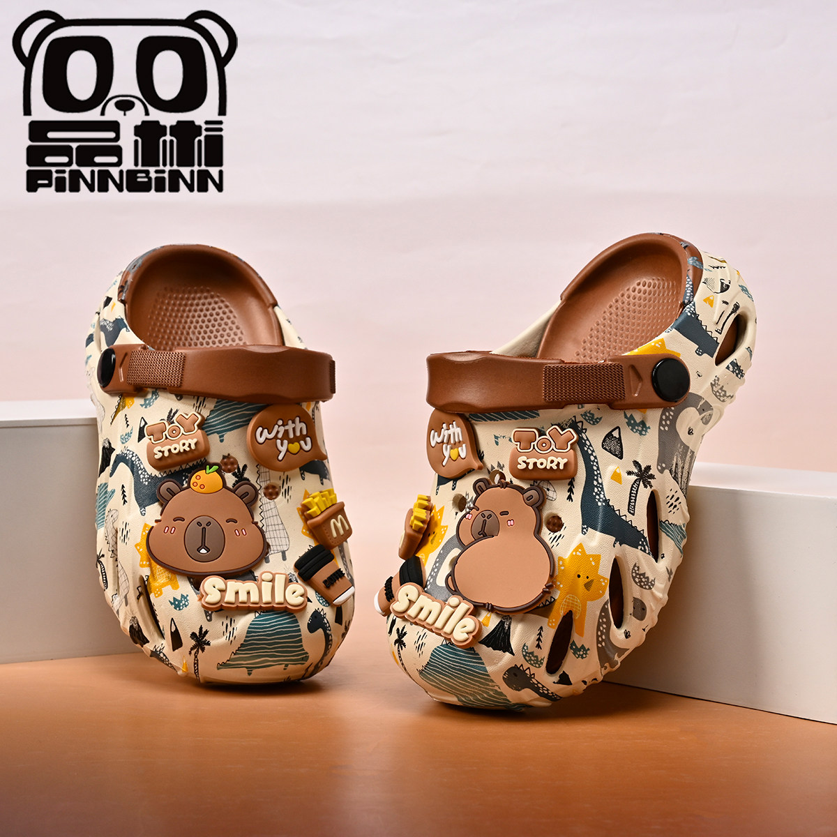 儿童拖鞋男童洞洞鞋卡皮巴拉宝宝凉拖鞋夏季新款女童防滑凉鞋外穿,童鞋/婴儿鞋/亲子鞋,凉鞋,淘宝优惠券,粉丝福利购,淘宝优惠卷