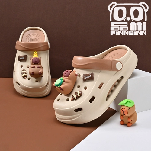 Детские туфли для мальчиков, тапочки, летняя обувь, нескользящие сандалии