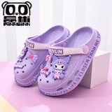 Сандалии, обувь, летние нескользящие тапочки, детские слайдеры для выхода на улицу