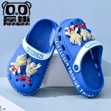 Ultra, детские тапочки для мальчиков, летний детский Ультрамен Тига, нескользящие сандалии