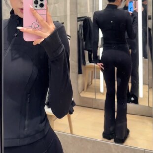 【Chunxi】【复绒保暖】Groove高腰瑜伽运动喇叭裤修身显瘦微喇女