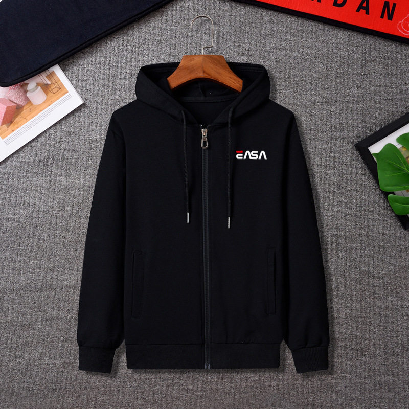 男童春秋季外套中大童连帽卫衣宽松拉链衫儿童秋装纯棉长袖休闲潮