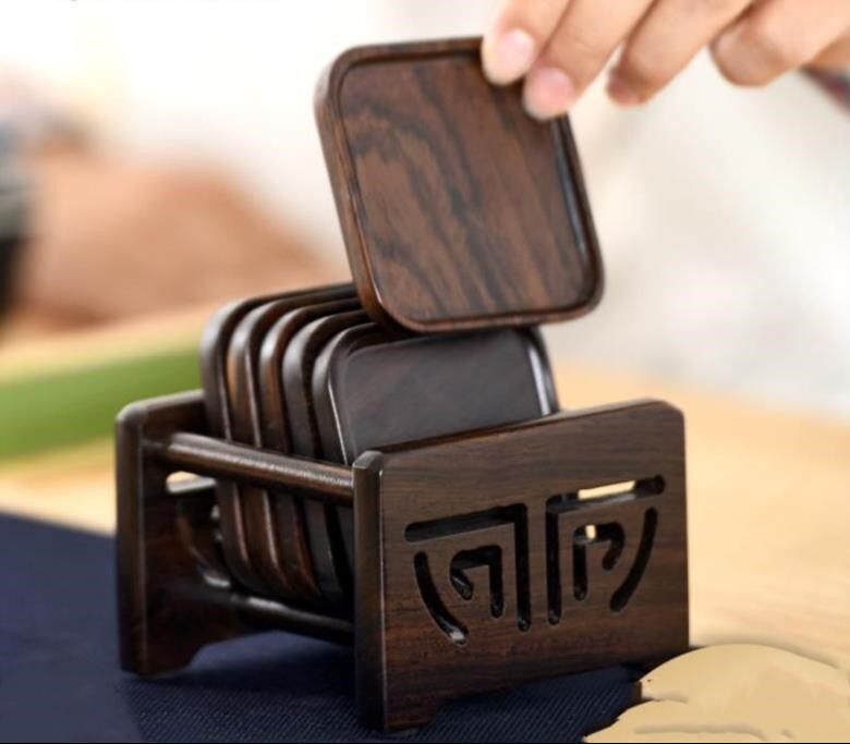 茶具杯垫大号功夫茶黑檀隔热垫木杯垫北欧配件创意禅意复古中式配在类目 餐饮具, 茶具, 茶道/零配中 - 来自Buy2taobao.com提供专业的淘宝代购服务