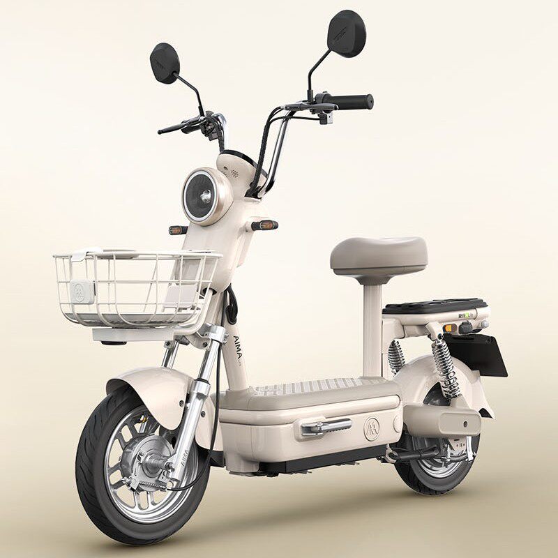 爱玛电动轻便摩托车2025哆乐豪华60V大电池智能APP成人代步电动车