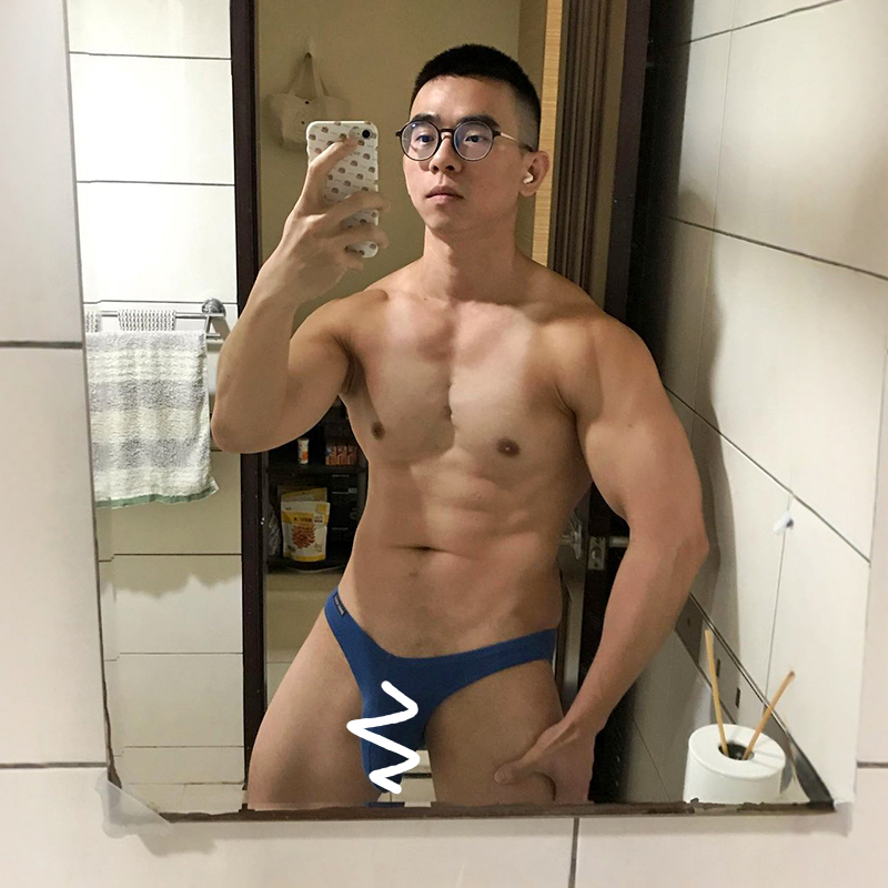 男士莫代尔三角内裤u凸性感裤衩