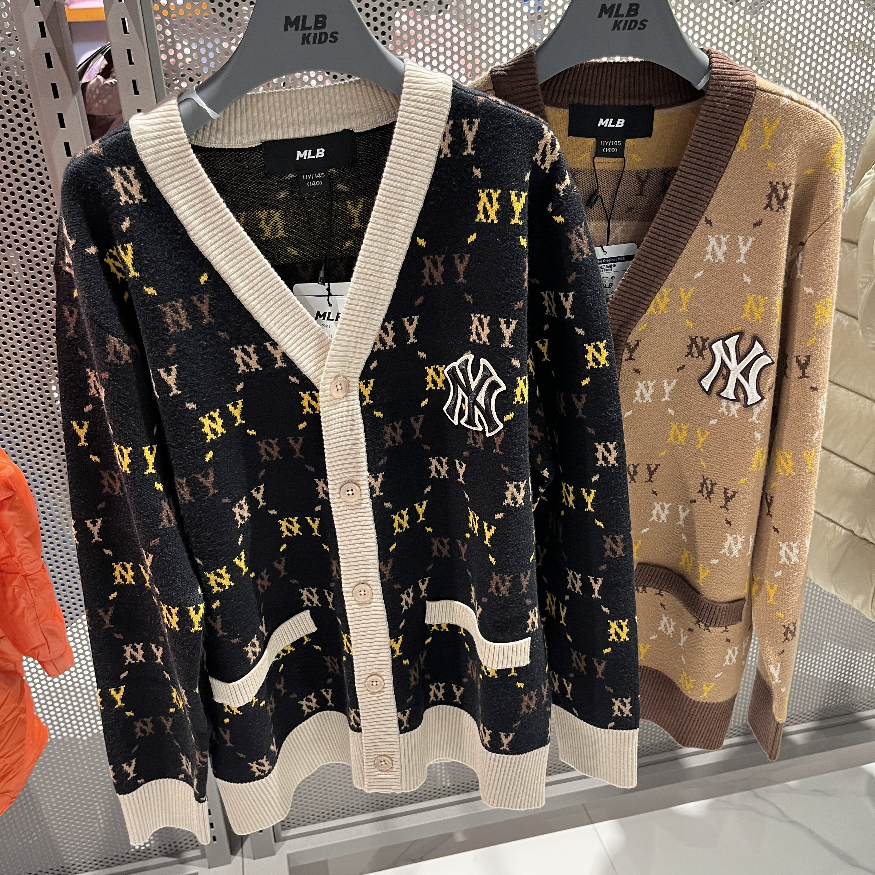 韩国代购MLB儿童针织开衫毛衣外套折扣款D144,童装/婴儿装/亲子装,普通外套,淘宝优惠券,粉丝福利购,淘宝优惠卷