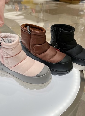 韩国代购THE NORTH FACE北面儿童侧边拉链保暖防滑雪地靴25冬7R96