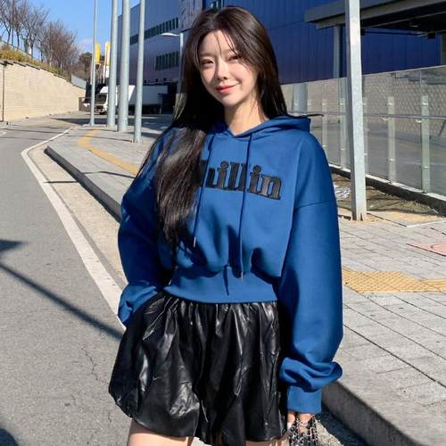 2025春夏chillin字母连帽卫衣T恤