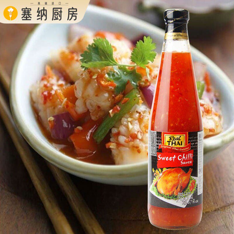 泰国原装进口 丽尔泰甜辣酱700ml l酱甜辣鸡酱薯虾酱酸甜蘸酱调料图片