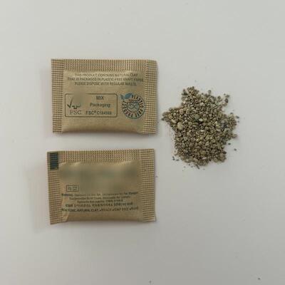 新版牛皮纸2g3.5*4.5cm干燥剂