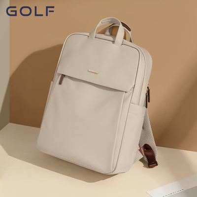 GOLF通勤双肩包女士14/16英寸笔记本电脑背包出差旅行包学生书包