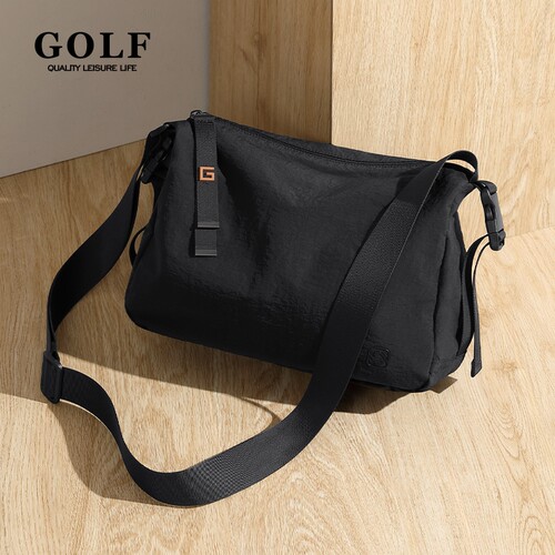 GOLF单肩斜挎包休闲男女士运动健身包轻便通勤手机挎包大容量背包