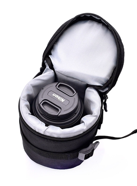 单反相机镜头袋镜头筒适用佳能尼康索尼镜头收纳包防水防震镜头包