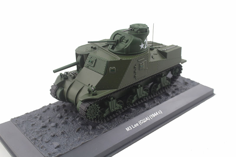 1/43仿真坦克模型 M3 Lee 1944中型坦克 合金模型 静态 成品