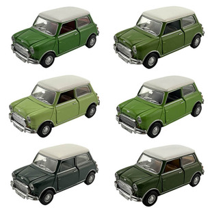 Tiny微影玩具Pantone Mini Cooper迷你库珀合金模型摆件限定版 绿