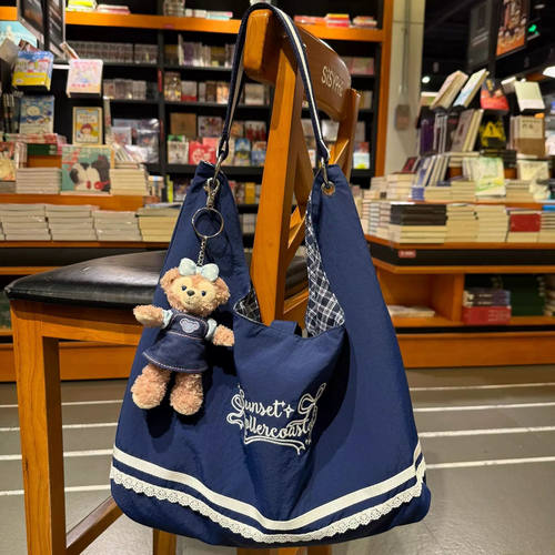 优质版！韩国格子帆布包包